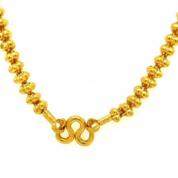 Twenty- Four Karat Gold Necklace Other - SOLD SOLD 24K Pure Gold Handmade Chinese Neck